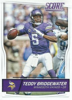 Teddy Bridgewater Minnesota Vikings 2016 Panini Score NFL #179